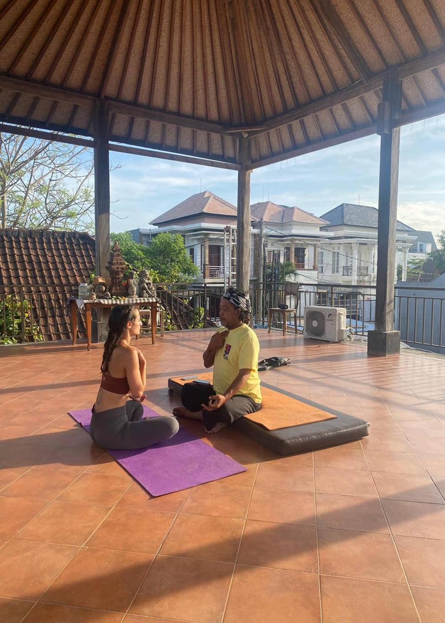 Bali Eco Living Yoga Healing Meditation And Retreat Center Hostel Denpasa Buitenkant foto